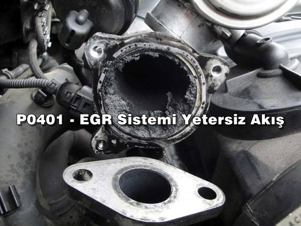 P0401 Arıza Kodu Nedir? EGR Sistemi Yetersiz Akış